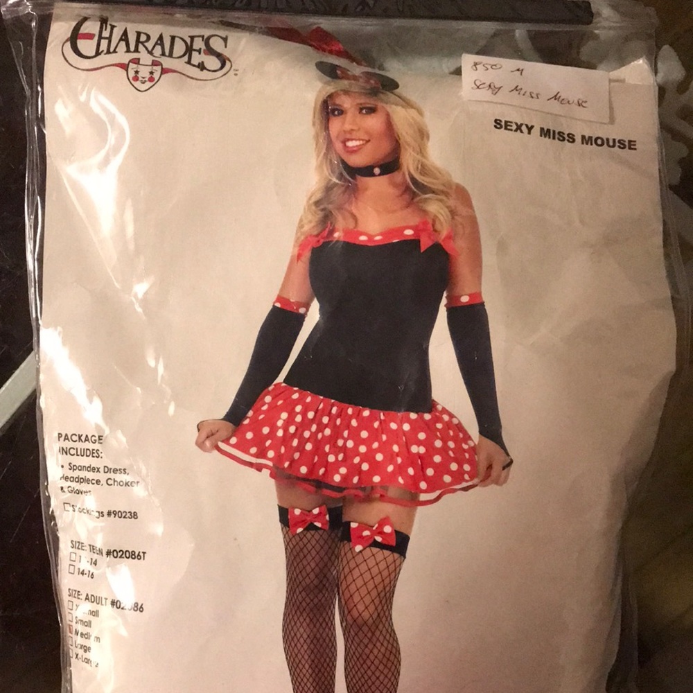 Women’s Minnie Mouse Halloween costume, Size Medium